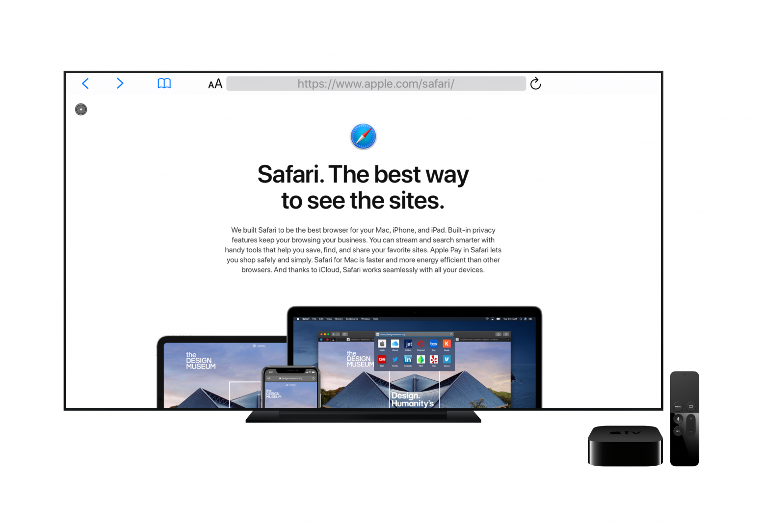 Enkelhed På hovedet af hobby Safari Browser for Apple Tv - appdb
